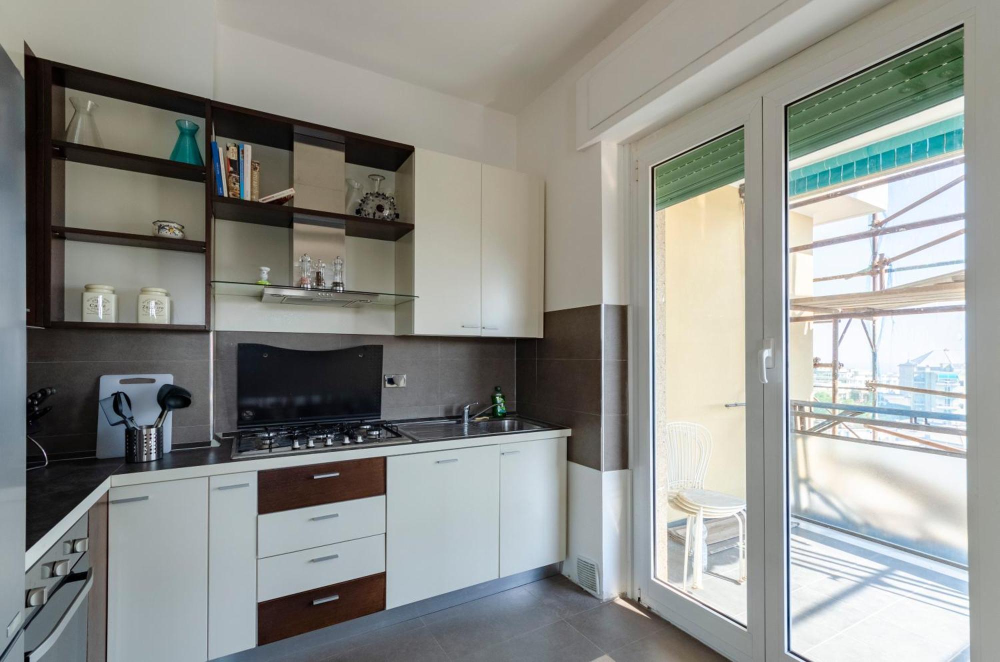 Apartamento Joivy Great Flat With Sea View Génova Exterior foto